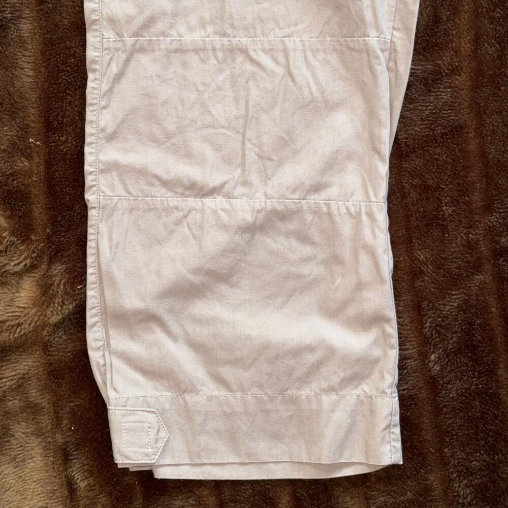 Mossimo‎ M Taupe 100% Cotton Lightweight Drawstring Cropped Pants - Picture 6 of 9